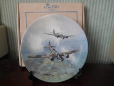 Coalport ltd ed plate Reach for the Sky series   - Coming Home  -  boxed 