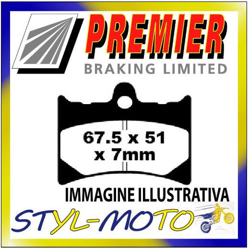 Front organic brake pads - brake,