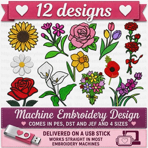 Flowers pes jef dst - 12,