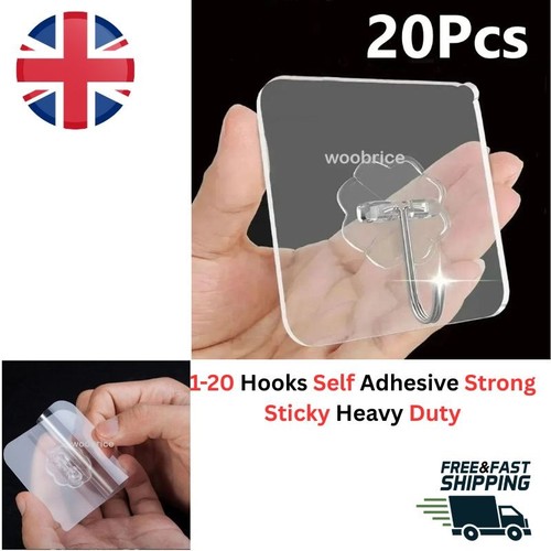 Hooks self adhesive - 1-20,