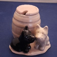 Vintage Condiment Pot Scottie