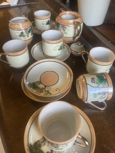 Hand painted japanese - japanese, tea