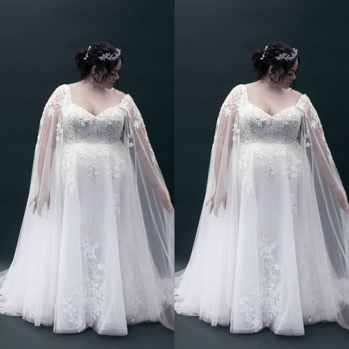 Plus size wedding - size, with
