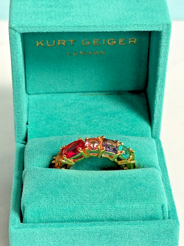 Kurt geiger multi gem ring - gem,