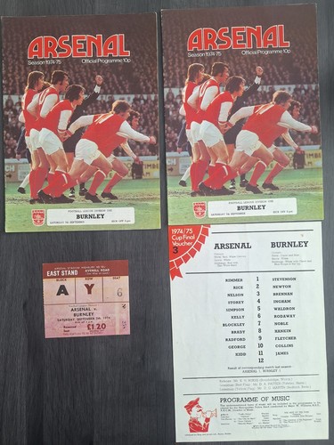 Arsenal burnley bundle of - v,