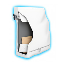 Fire Proof Retardant Resistant Security Letterbox Bag. Internal Security Cover