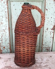Antique 13" DEMIJOHN Wicker
