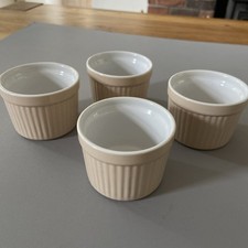 4 x  Round Ceramic Heavy Duty  Feeder Eggfood, Seed, Grit, aviary ,Cage Canary-2