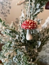 Handmade Mushroom Christmas