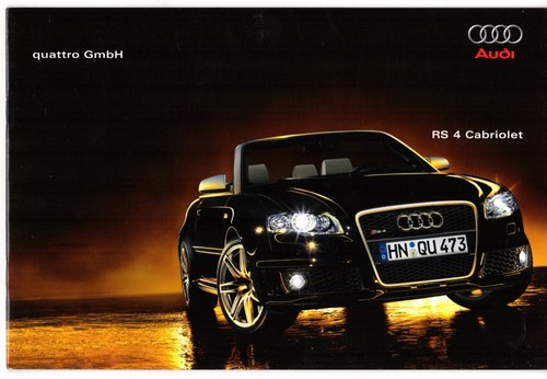 Audi rs4 cabriolet v8 - audi,