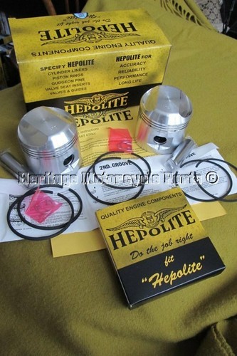 Bsa hepolite pistons gudgeon - bsa,