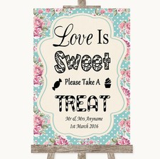 Vintage Shabby Chic Rose Love