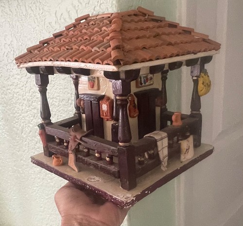 Artisan folk art dollhouse - artisan,