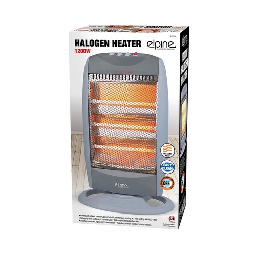 1200w electric halogen heater - 1200w,