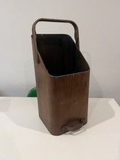 Vintage mallod wooden coal - vintage,