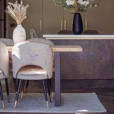 4x FurnitureDW Astra Champagne