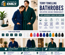 Terry Towelling Shawl Collar