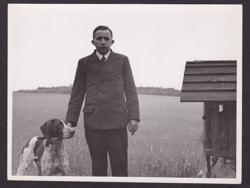 Vintage photograph man suit - photograph,