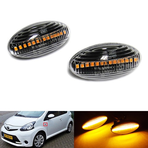 Clear lens side indicator - side,