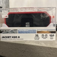 Altec Lansing The Jacket H20 IP67 Waterproof Rugged Bluetooth Speaker Red 🎁🎄