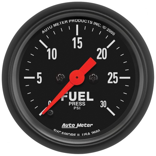 Autometer fuel pressure gauge - pressure,