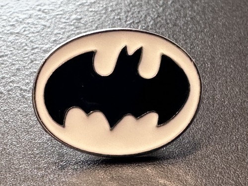 Batman logo enamel - enamel, badge