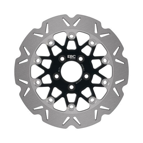 Ebc float vee rear disc - float, blk