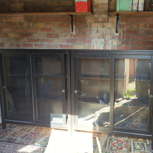 Ikea cabinet black with - ikea,