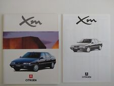 Citroen XM 2.0i 16V 3.0 V6 2.1 2.5 Turbo Diesel UK Brochure January 1995