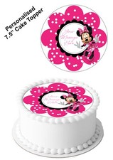 PERSONALISED Cake Topper Pink