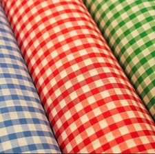 1/4 Inch Cotton Gingham Fabric for Clothing, Aprons, Tablecloths, School -  M30