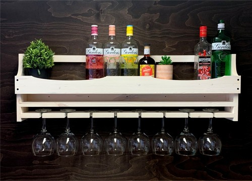 Wine rack gin shelf bottle - shelf, &