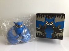 RARE VINTAGE 2004 TOUMA BLUE TALONS HEADLOCK THE OWL URBAN VINYL ART FIGURE