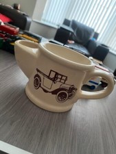 Vintage Wade Shaving Mug Jug Ceramic Depicting Austin 7  Motorcar 1927
