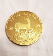 2020 Gold Plated 1oz 24K NEW