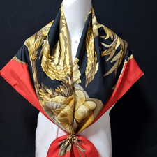 RARE VINTAGE HERMES Silk Scarf