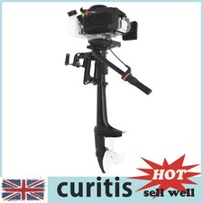 4HP Outboard Motor Fishing Sail Boat Engine Air Cooling System Short Shaft 52cc