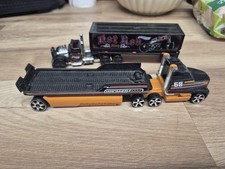 Hotwheels X2 Die-cast Cast Trucks & Trailers Big Rigs Car Transporter