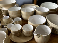 DENBY CARAMEL STRIPES -  GLOSSY 1st QUALITY - ONE POSTAGE COST - CHOOSE YOUR OWN