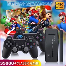 35000+Wireless Retro Game Console 4K HD Retro Game Console Ink.2 Wireless Contro