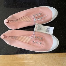 F&F peach & White daps size 7