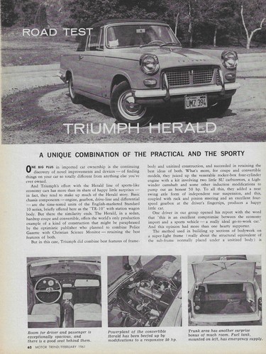 1961 triumph herald - 1961,