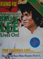 KUNG-FU MONTHLY No. 29 Vintage 1970's UK Poster-Mag Featuring BRUCE LEE (MINT)