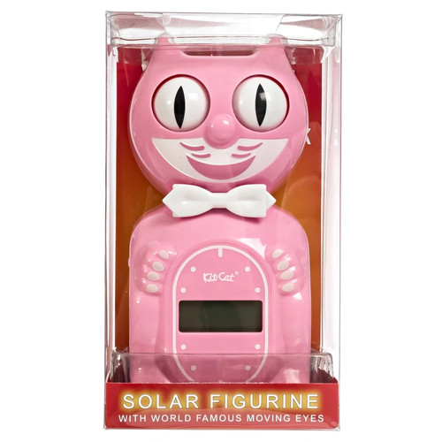 New kit cat clock solar - cat,