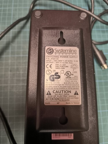 Systemline psm130 power supply - systemline,