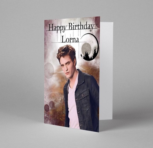 Edward cullen birthday card - edward,