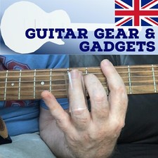 UK STOCK - 51mm Glass Guitar