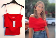 Zara Red Off The Shoulder