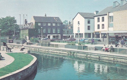 Postcard thetford town - thetford,