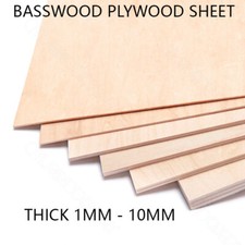 Thick 1mm - 10mm Basswood